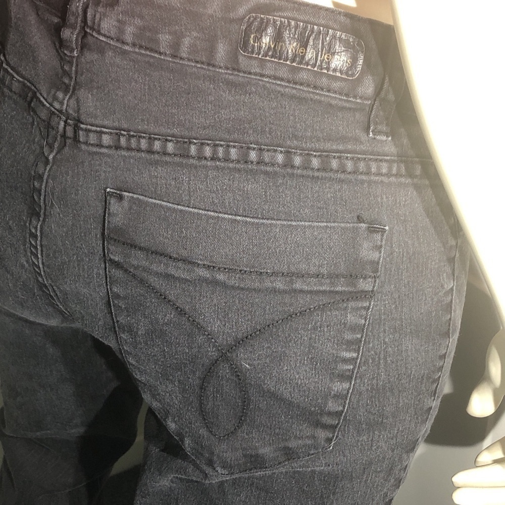 CALVIN KLEIN black jeggings - Picture 4 of 7